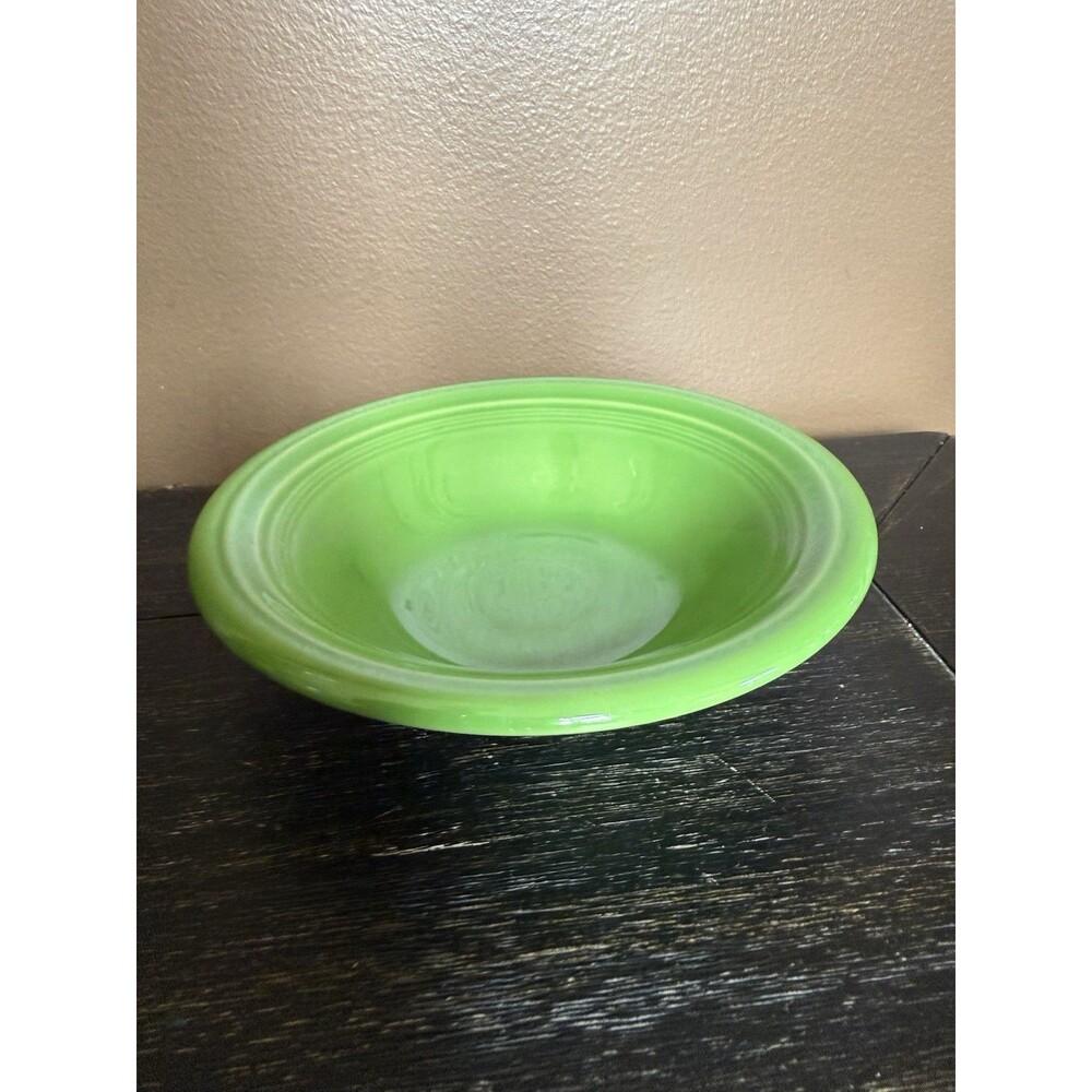Fiesta Ware Shamrock Green 7" Medium Cereal Soup Bowl Homer Laughlin USA